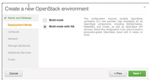 Ein Deployment Wizard vereinfacht die Konfiguration der Umgebung.