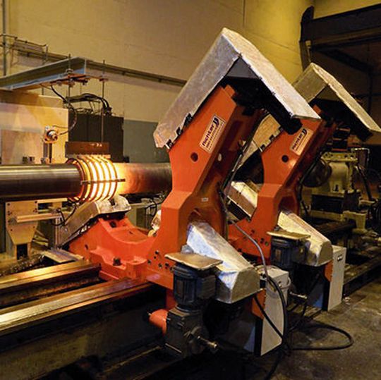 Mit manuellen Lünetten können Werkstücke laut H. Richter wirtschaftlich, sicher und präzise bearbeitet werden.