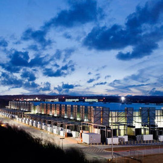 Schneidet in der Greenpeace-Rangliste recht gut ab: Google. Hier ein Rechenzentrum des Internet-Riesen in Georgia.