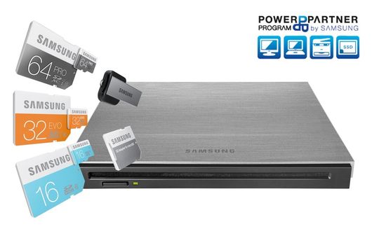 IT-Partner-Programm von Samsung IT: Nun auch für Speicherkarten und optische Laufwerke. IT-Partner-Programm von Samsung IT: Nun auch für Speicherkarten und optische Laufwerke.