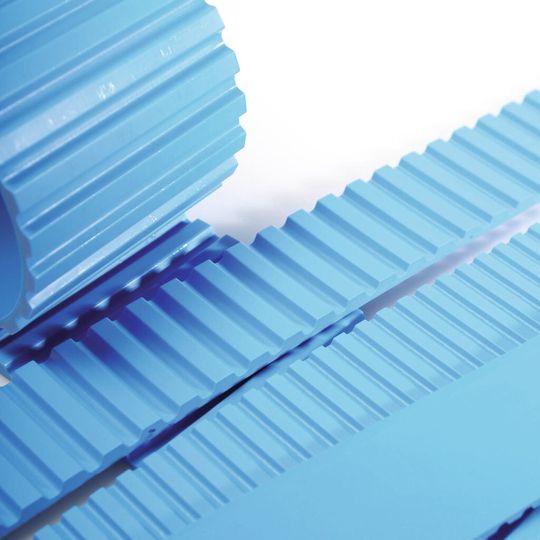Die Polyurethanzahnriemen sind speziell auf die mechanischen und chemischen Belastungen in der Lebensmittelindustrie ausgelegt. Die Polyurethanzahnriemen sind speziell auf die mechanischen und chemischen Belastungen in der Lebensmittelindustrie ausgelegt.