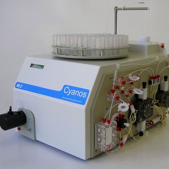 Der kompakte Cyanid-Analysator Cyanos der MLE Dresden Der kompakte Cyanid-Analysator Cyanos der MLE Dresden