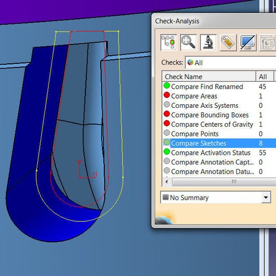 X-Compare vergleicht zwei Stände eines 3D-Modells und stellt die Unterschiede übersichtlich und detailliert gegenüber. X-Compare vergleicht zwei Stände eines 3D-Modells und stellt die Unterschiede übersichtlich und detailliert gegenüber.