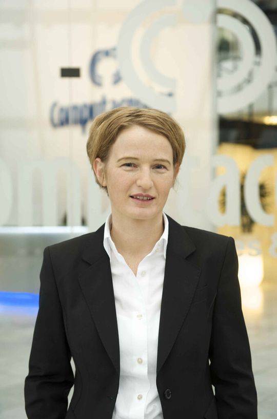 Auch die Chefin Christine Haupt begann bei Computacenter als Trainee.
