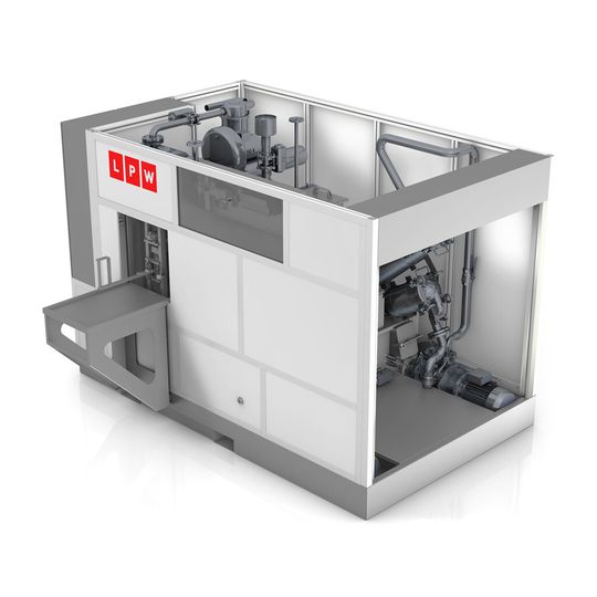 Die neue Teilereinigungsmaschine Powerjet basic soll LPW einen Umsatzschub verschaffen. Die neue Teilereinigungsmaschine Powerjet basic soll LPW einen Umsatzschub verschaffen.