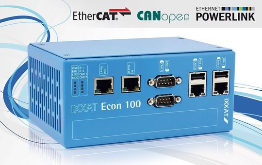 Linux-basierte Entwicklungsplattform mit integriertem Ethercat-, CANopen- und Powerlink-Master für Maschinensteuerungen Linux-basierte Entwicklungsplattform mit integriertem Ethercat-, CANopen- und Powerlink-Master für Maschinensteuerungen