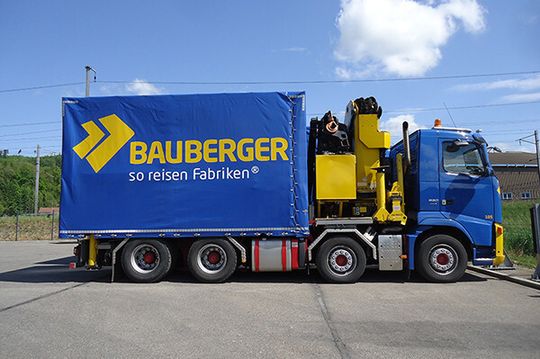 Bauberger hat im Jubiläumsjahr 5 Mio. CHF u.a. in den Fuhrpark investiert. Bauberger hat im Jubiläumsjahr 5 Mio. CHF u.a. in den Fuhrpark investiert.