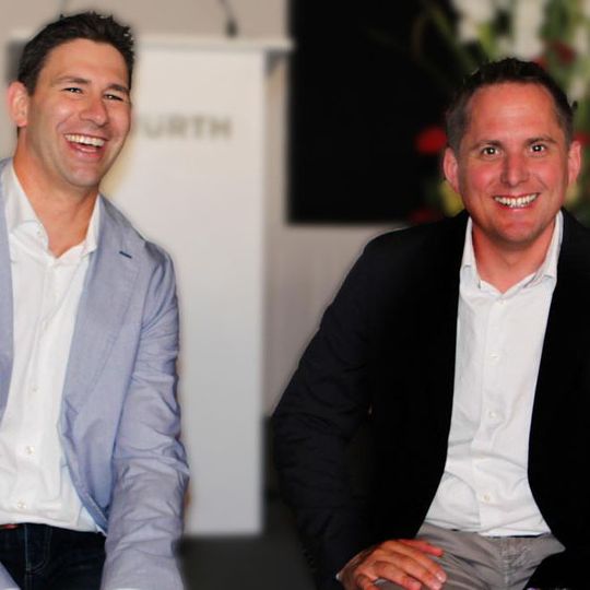 Stefan Reuss (links) und Christian Schorndorfer wurden zu Geschäftsführern der Würth Industrie Service ernannt. Stefan Reuss (links) und Christian Schorndorfer wurden zu Geschäftsführern der Würth Industrie Service ernannt.