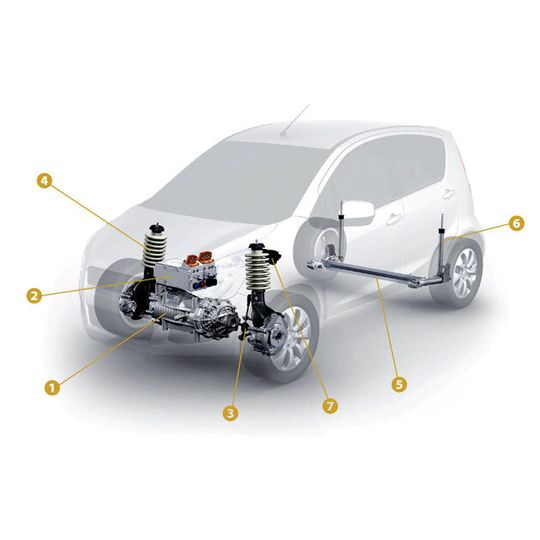 Im Automobilbau gibt es diverse Ansatzpunkte, um bei Fahrzeugen Gewicht zu sparen.