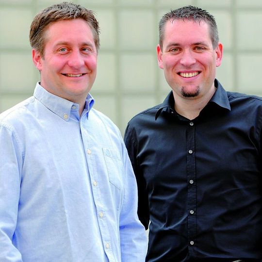 Die beiden Geschäftsführer Dominik Weibel und Marco Wüst. Die beiden Geschäftsführer Dominik Weibel und Marco Wüst.