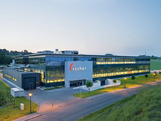 Le nouveau bâtiment de Fischer Connectors à St-Prex. Le nouveau bâtiment de Fischer Connectors à St-Prex.