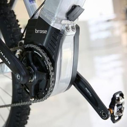 Brose Mittelmotor zum Antrieb von e-bikes. Brose Mittelmotor zum Antrieb von e-bikes.