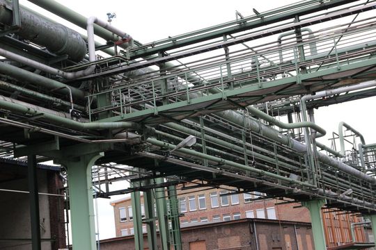 Das CO2 kommt von einer nahen Vinylacetat-Produktion