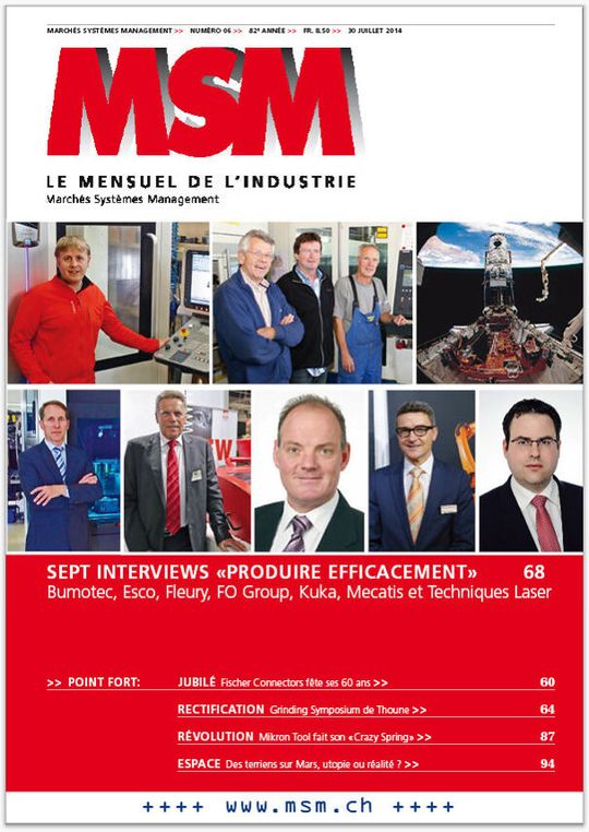 Page de couverture du MSM 6 / 2014 Page de couverture du MSM 6 / 2014