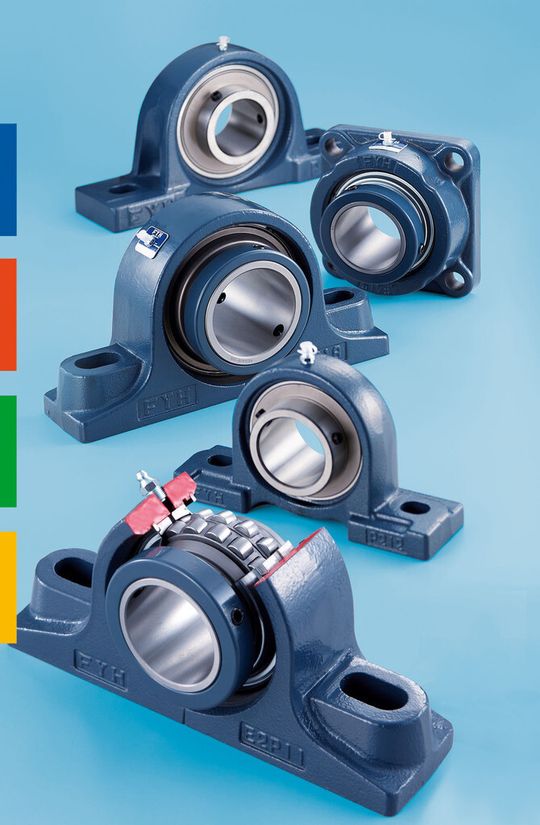 Bei Findling sind jetzt auch Gehäuselagereinheiten mit abgedichteten Pendelrollenlagern statt der üblichen Lagereinsätze erhältlich.