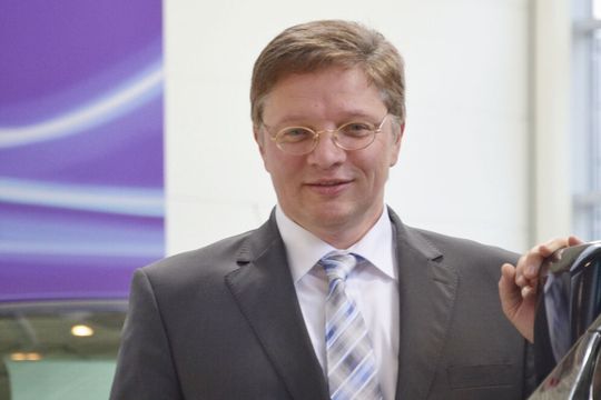 Michael Güldenpfennig, Geschäftsführer Ebbinghaus Autozentrum Dortmund GmbH, lobt die Zusammenarbeit mit Ford. Michael Güldenpfennig, Geschäftsführer Ebbinghaus Autozentrum Dortmund GmbH, lobt die Zusammenarbeit mit Ford.