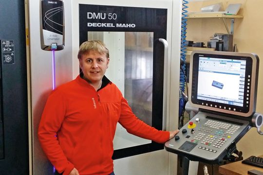 Samuel Vuadens, fondateur et directeur de Mécatis dont les activités couvrent deux secteurs l'engineering et la maintenance.