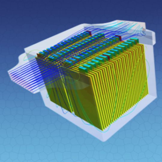 Die im Rahmen des Programms „Computer Aided Engineering of Electric Drive Batteries“ entwickelten Methoden zur Simulation von Lithium-Ionen-Akkus sind jetzt in CD-adapcos Vorzeigeprodukt STAR-CCM+ sowie im applikationsspezifischen Tool „Battery Design Studio“ erhältlich. Die im Rahmen des Programms „Computer Aided Engineering of Electric Drive Batteries“ entwickelten Methoden zur Simulation von Lithium-Ionen-Akkus sind jetzt in CD-adapcos Vorzeigeprodukt STAR-CCM+ sowie im applikationsspezifischen Tool „Battery Design Studio“ erhältlich.