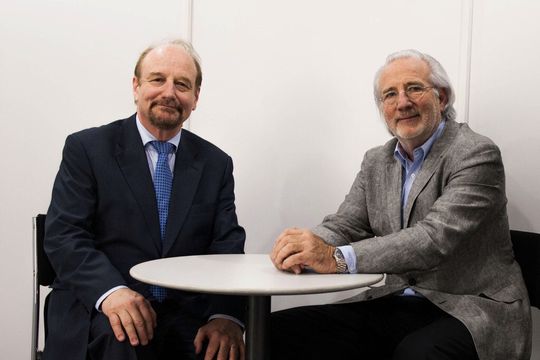 Olivier Saenger (à gauche) et André Collard, les co-fondateurs du Salon, sont très satisfaits de la 13e édition de cette manifestation mettant en valeur la microtechnique. Olivier Saenger (à gauche) et André Collard, les co-fondateurs du Salon, sont très satisfaits de la 13e édition de cette manifestation mettant en valeur la microtechnique.