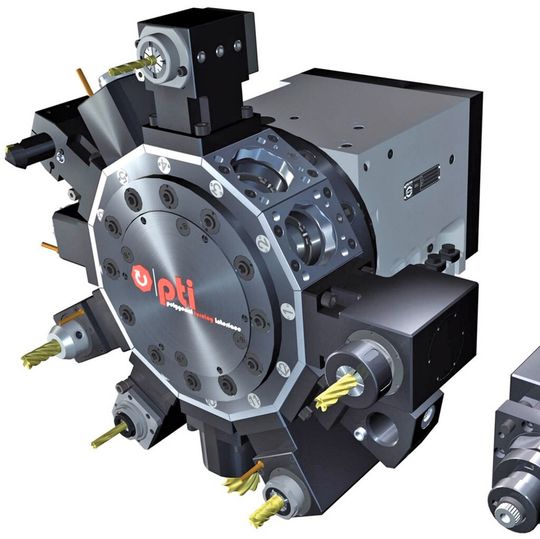 Bild 1: Das neue mechanische Schnittstellensystem für Revolver in Drehmaschinen vereinfacht Handhabung und Einrichtung der Werkzeuge. Zudem bietet es eine höhere Steifigkeit. Bild 1: Das neue mechanische Schnittstellensystem für Revolver in Drehmaschinen vereinfacht Handhabung und Einrichtung der Werkzeuge. Zudem bietet es eine höhere Steifigkeit.