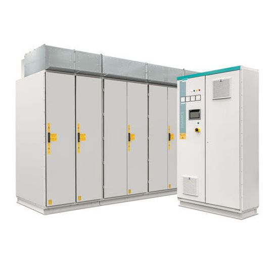 Sinamics Perfect Harmony GH150 ergänzt das Portfolio an zellenbasierten Mittelspannungsumrichtern von Siemens.