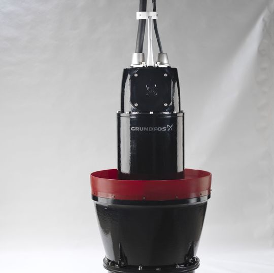 Der Energieverbrauch beim Pumpen großer Wassermengen soll mit den KPL-Axialpumpen von Grundfos messbar sinken. Der Energieverbrauch beim Pumpen großer Wassermengen soll mit den KPL-Axialpumpen von Grundfos messbar sinken.