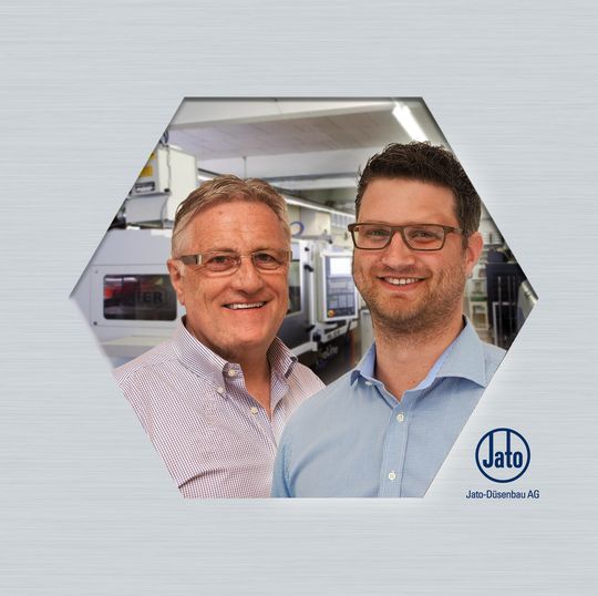 Roland Häfliger übernimmt die Führung der Jato-Düsenbau AG von Louis Kuster. Roland Häfliger übernimmt die Führung der Jato-Düsenbau AG von Louis Kuster.