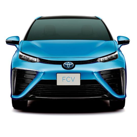 So soll es aussehen, das erste Serien-Brennstoffzellenfahrzeug FCV von Toyota, das der japanische Autobauer im Frühjahr 2015 auf den Markt bringen will. So soll es aussehen, das erste Serien-Brennstoffzellenfahrzeug FCV von Toyota, das der japanische Autobauer im Frühjahr 2015 auf den Markt bringen will.