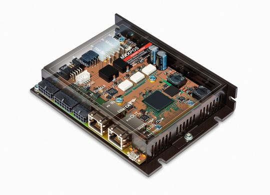 Digitale Positioniersteuerung Maxpos 50/5 für DC-Motoren und EC-Motoren (BLDC) mit Hall-Sensoren und Encoder bis 250 W. Digitale Positioniersteuerung Maxpos 50/5 für DC-Motoren und EC-Motoren (BLDC) mit Hall-Sensoren und Encoder bis 250 W.