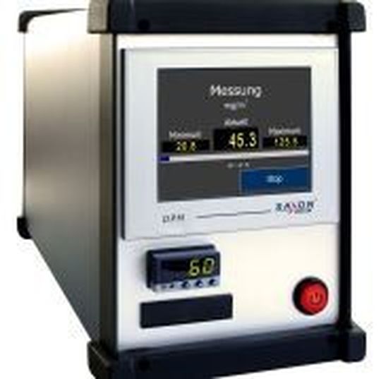 Misst präzise Diesel-Ruß: das Partikelmessgerät von Saxon Junkalor.