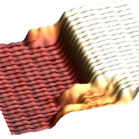 Dünnste Schichten, die als Quantentöpfe bezeichnet werden, mit ganz speziellen elektronischen Eigenschaften, ermöglichen eine effizientere Ausnutzung des Sonnenlichts in Photovoltaikzellen. Dünnste Schichten, die als Quantentöpfe bezeichnet werden, mit ganz speziellen elektronischen Eigenschaften, ermöglichen eine effizientere Ausnutzung des Sonnenlichts in Photovoltaikzellen.
