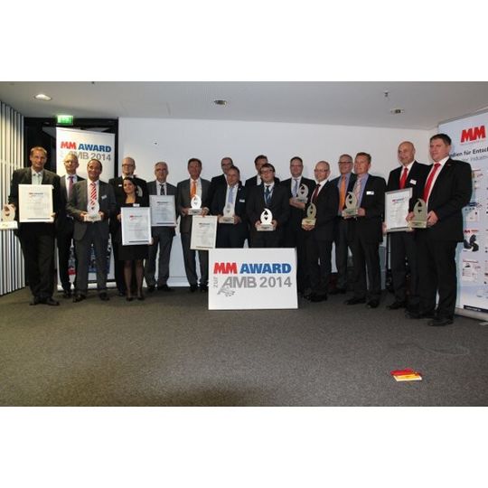 Glückliche Gesichter: Die Gewinner des MM-Awards zur AMB 2014 hatten sich den Preis für ihre Innovationen redlich verdient. Glückliche Gesichter: Die Gewinner des MM-Awards zur AMB 2014 hatten sich den Preis für ihre Innovationen redlich verdient.