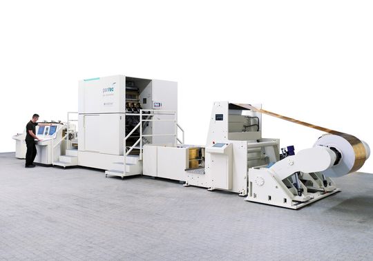 Pantec GS Systems Cheetah F: Maschinenmodul zum effizienten Aufbringen von Hologrammen und Heissfolienprägungen auf Verpackungen. Pantec GS Systems Cheetah F: Maschinenmodul zum effizienten Aufbringen von Hologrammen und Heissfolienprägungen auf Verpackungen.