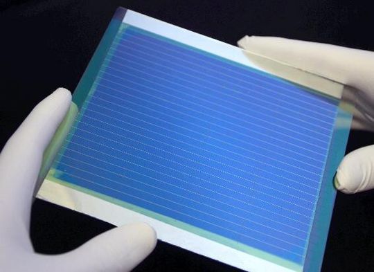 Das imec hat eine fulleren-freie organische Solarzelle entwickellt, die eine Umwandlungs-Effizienz von über 5% bietet. Das imec hat eine fulleren-freie organische Solarzelle entwickellt, die eine Umwandlungs-Effizienz von über 5% bietet.