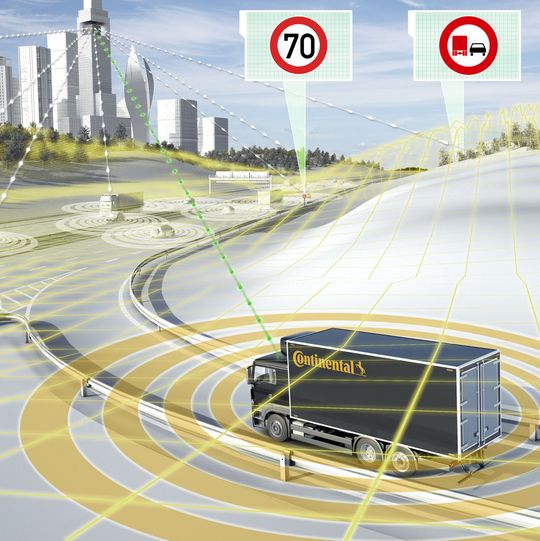 Assistenzsysteme machen Nutzfahrzeuge sicherer, komfortabler und effizienter Assistenzsysteme machen Nutzfahrzeuge sicherer, komfortabler und effizienter