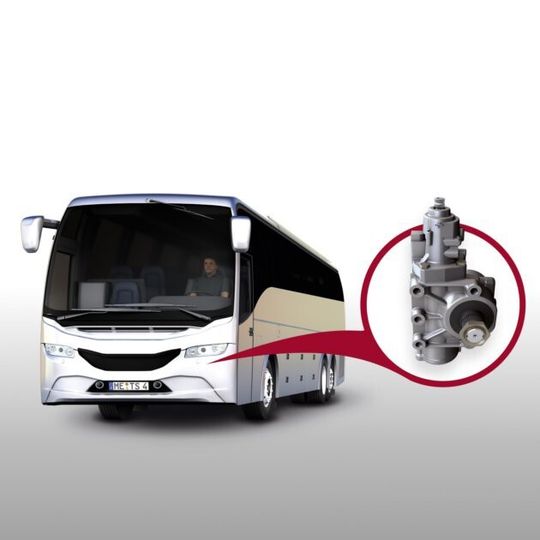 Die Kugelumlauftechnologie in Kombination mit dem iHSA Modul von Tedrive Steering ermöglicht den Einsatz von aktiven Fahrerassistenzsystemen und vielen weiteren Sicherheits- und Komfort-Funktionen jetzt auch in Bussen. Die Kugelumlauftechnologie in Kombination mit dem iHSA Modul von Tedrive Steering ermöglicht den Einsatz von aktiven Fahrerassistenzsystemen und vielen weiteren Sicherheits- und Komfort-Funktionen jetzt auch in Bussen.