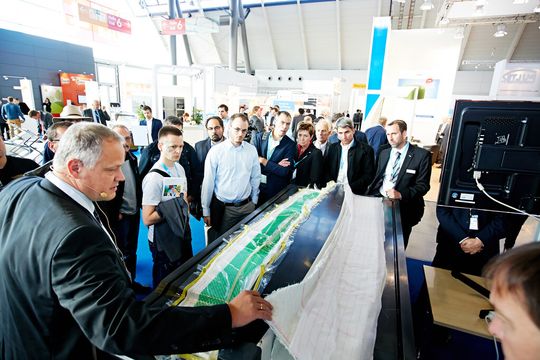 Auf der Product Demonstration Area 2013 Auf der Product Demonstration Area 2013