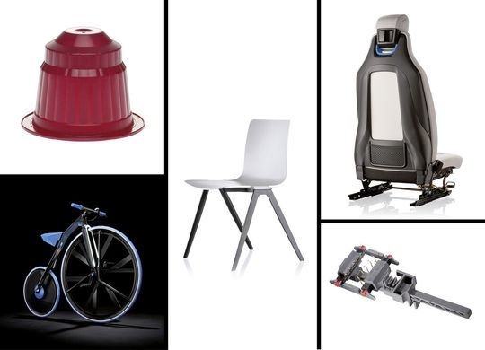 Kunststoffinnovationen am Messestand der BASF