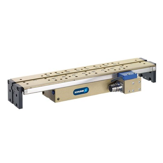 Die getriebefreie Linearmotorachse ELB ermöglicht genaue Hübe auf engstem Raum.