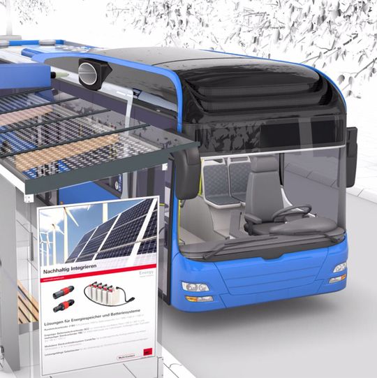Mit einem neuartigen Ladekonzept macht Multi-Contact E-Busse beweglicher und unabhängig in der Streckenführung. Mit einem neuartigen Ladekonzept macht Multi-Contact E-Busse beweglicher und unabhängig in der Streckenführung.