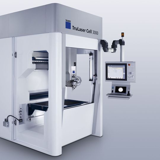 Die Tru Laser Cell 3000 bietet eine gute Zugänglichkeit von allen Seiten. Die Tru Laser Cell 3000 bietet eine gute Zugänglichkeit von allen Seiten.