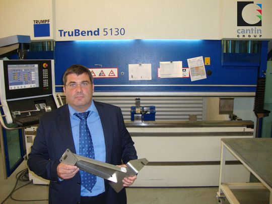 Frédéric Vernier directeur de la société Cantin Group à Domdidier dans le canton de Fribourg. Frédéric Vernier directeur de la société Cantin Group à Domdidier dans le canton de Fribourg.