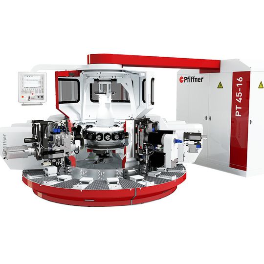 Modulare Rundtaktmaschine ist flexibel für Produktwechsel