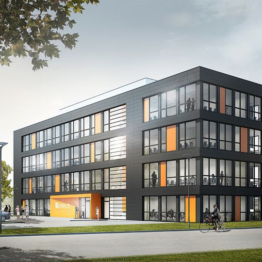 Das neue Entwicklungszentrum umfasst 4.400 qm und soll im Sommer 2015 fertiggestellt sein. Das neue Entwicklungszentrum umfasst 4.400 qm und soll im Sommer 2015 fertiggestellt sein.