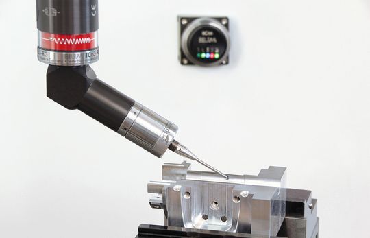 Blum TC63-RG modulares System: Universell als Rauheitsmessgerät und Messtaster einsetzbar.Gelangt dank umfangreichem Zubehör an sonst unzugängliche Messstellen. Blum TC63-RG modulares System: Universell als Rauheitsmessgerät und Messtaster einsetzbar.Gelangt dank umfangreichem Zubehör an sonst unzugängliche Messstellen.