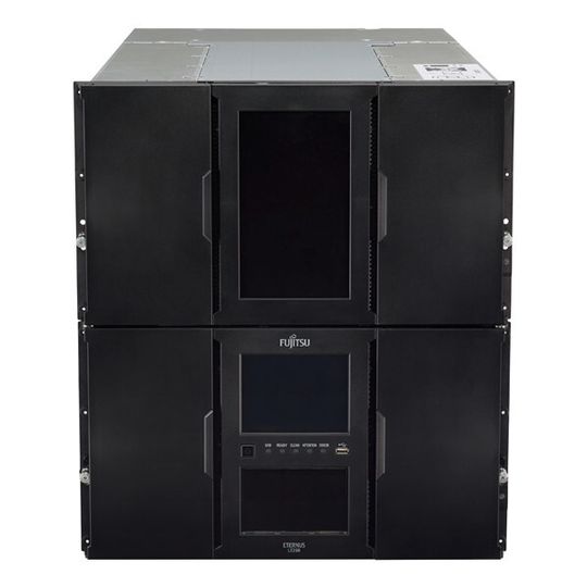Fujitsus Eternus LT260 bietet Platz für bis zu einem Petabyte an komprimierten Daten. Fujitsus Eternus LT260 bietet Platz für bis zu einem Petabyte an komprimierten Daten.