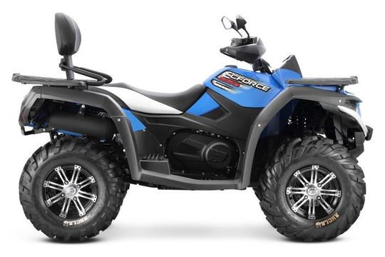 Zuwachs im CF-Moto-„Stall“: Die CForce 550 mit 495 cm³ Hubraum und 29 kW (39 PS) Leistung in der offenen Version. Zuwachs im CF-Moto-„Stall“: Die CForce 550 mit 495 cm³ Hubraum und 29 kW (39 PS) Leistung in der offenen Version.