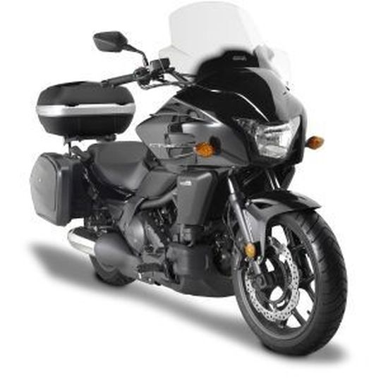 Nächste Maschine mit Givi-Ausstattung: Die Honda CTX 700N. Nächste Maschine mit Givi-Ausstattung: Die Honda CTX 700N.