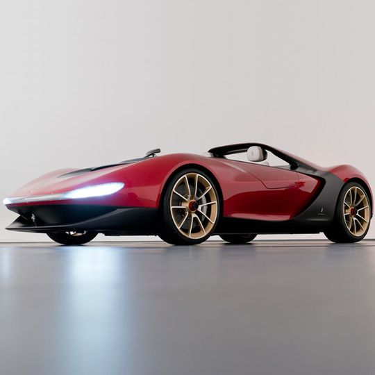 Der Pininfarina Sergio könnte in Kleinserie gebaut werden. Der Pininfarina Sergio könnte in Kleinserie gebaut werden.