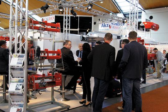 Le nombre de visiteurs à PaintExpo 2014 a augmenté de 14% par rapport à 2012.